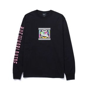 HUF Test Screen Long Sleeve Tee | Mens Small